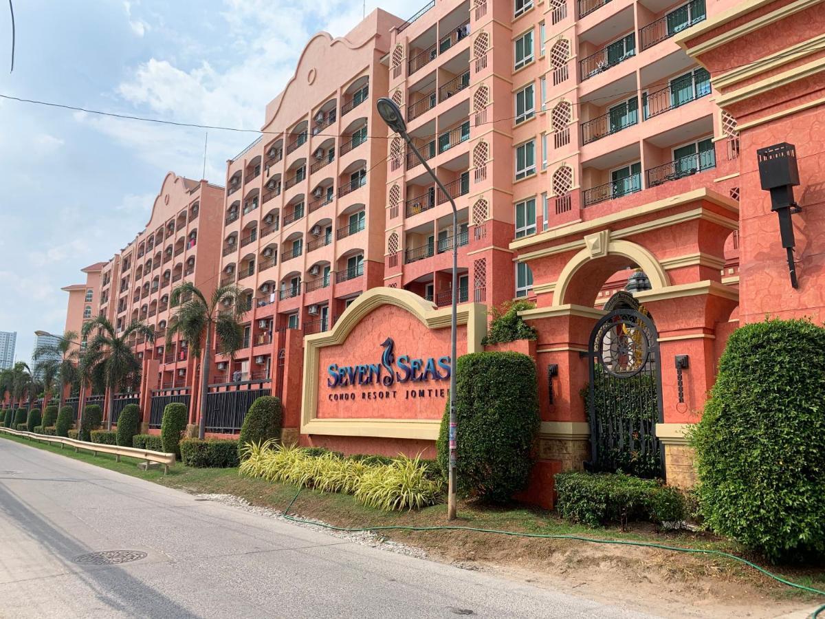 Seven Seas Condo Resort Bãi biển Jomtien Ngoại thất bức ảnh