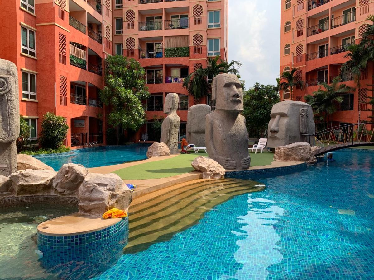 Seven Seas Condo Resort Bãi biển Jomtien Ngoại thất bức ảnh
