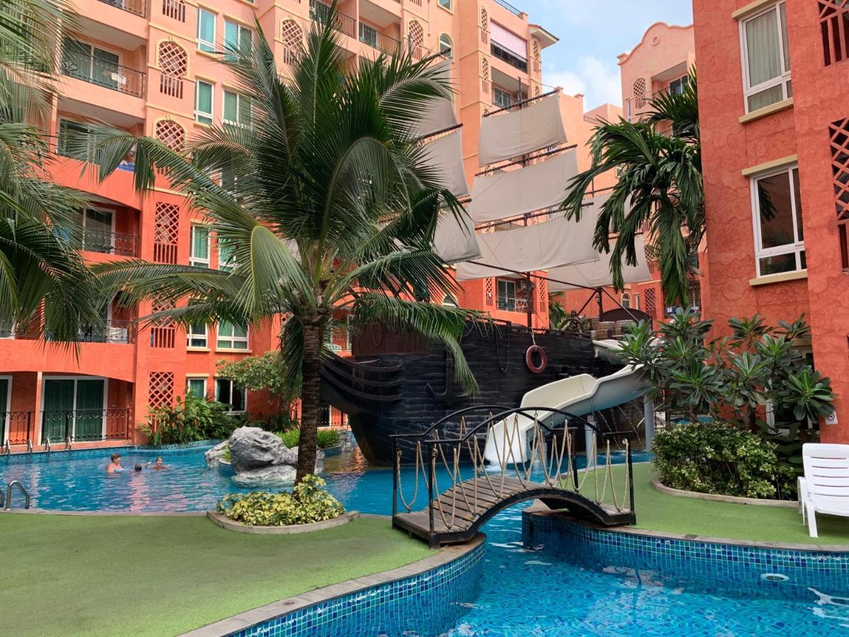 Seven Seas Condo Resort Bãi biển Jomtien Ngoại thất bức ảnh