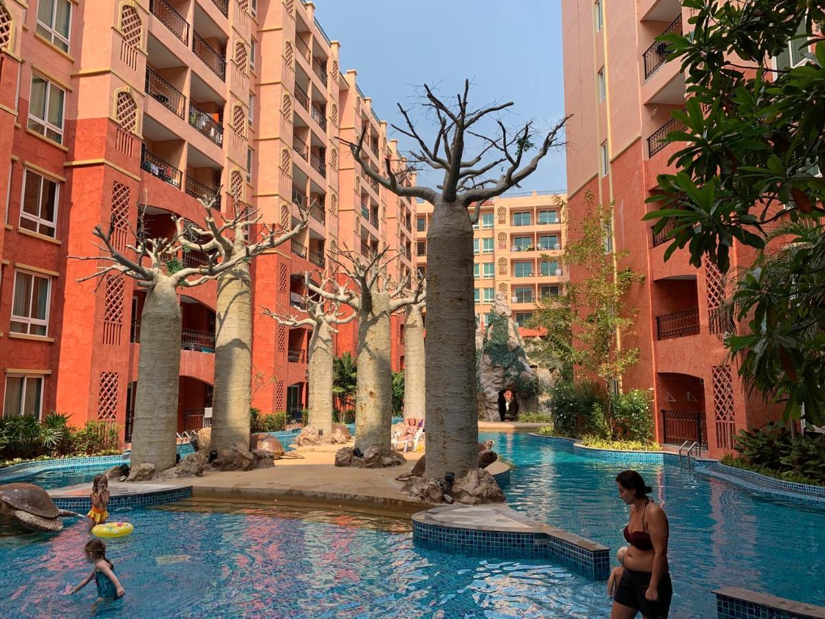 Seven Seas Condo Resort Bãi biển Jomtien Ngoại thất bức ảnh