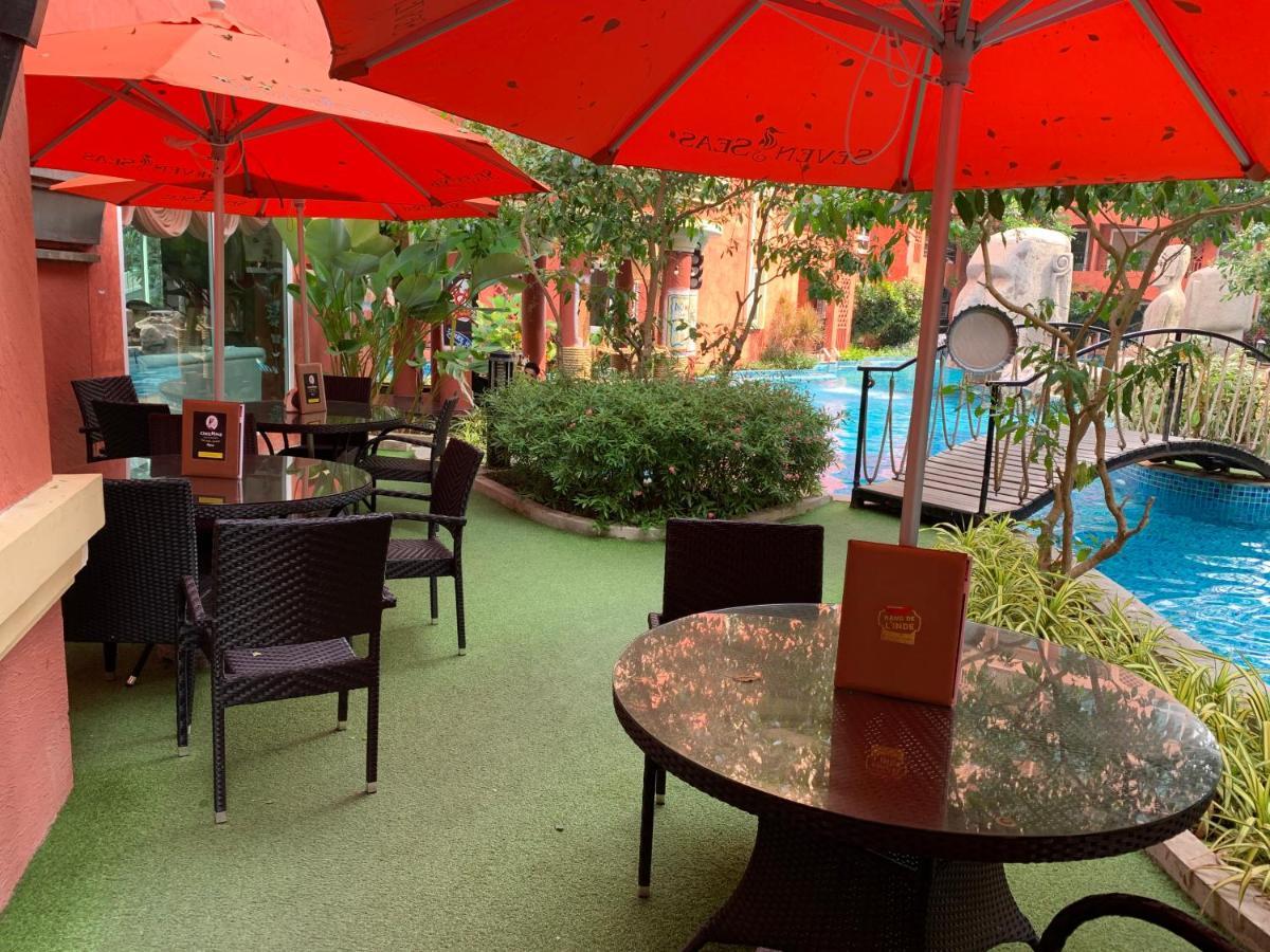 Seven Seas Condo Resort Bãi biển Jomtien Ngoại thất bức ảnh